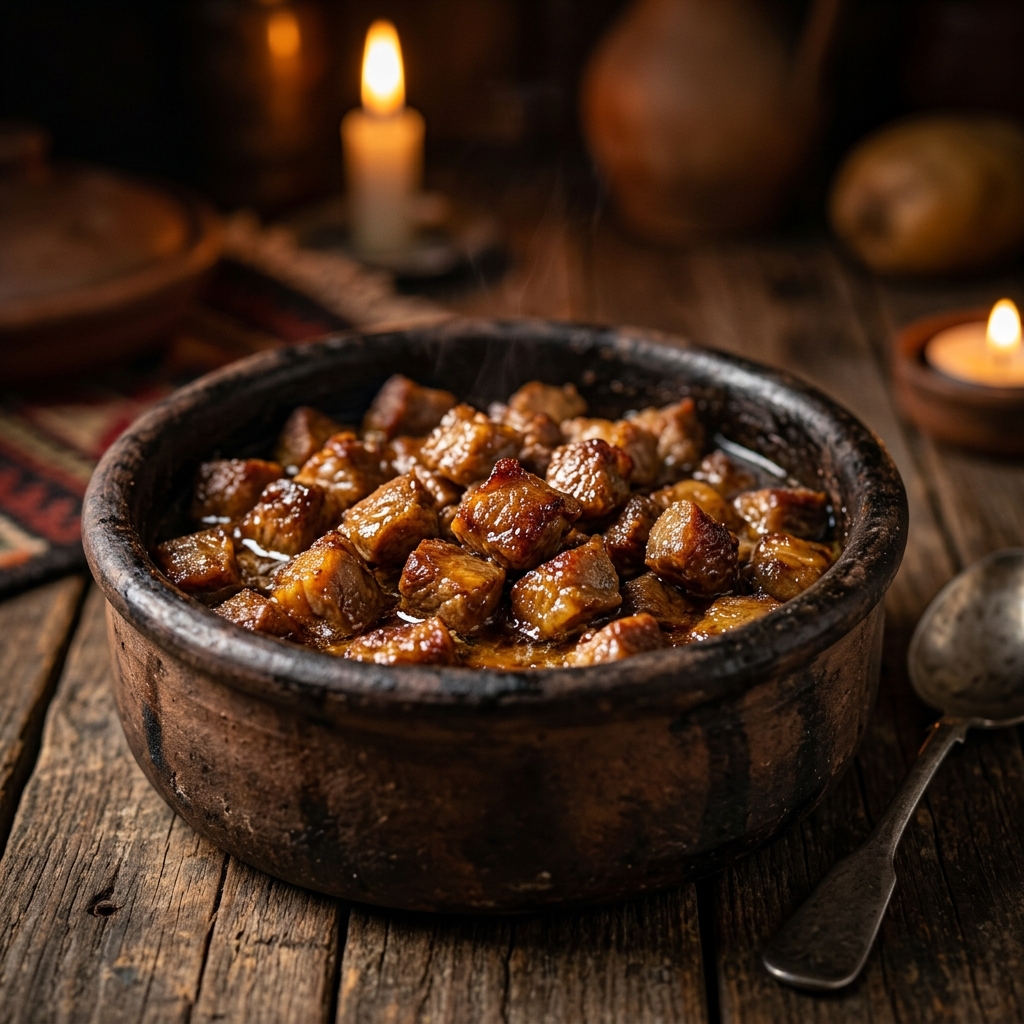 Sivas Kavurma (Traditional Sautéed Lamb from Sivas) – authentic Turkish recipe