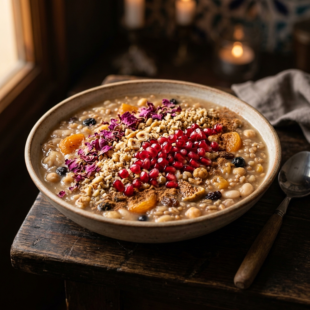 Aşure (Turkish Noah’s Pudding)
