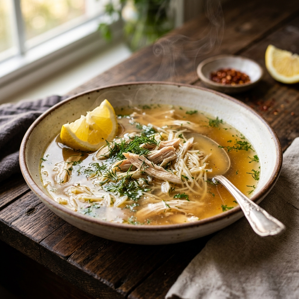 Chicken Broth Soup – authentic Turkish recipe