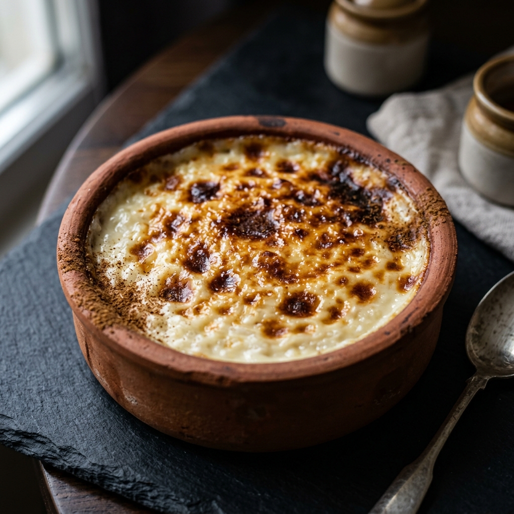 Sütlaç (Turkish Baked Rice Pudding)