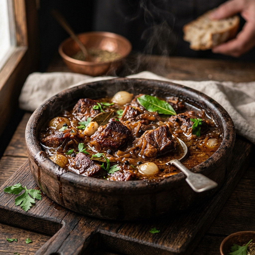 Taş Kebabı (Turkish Pot-Braised Lamb)